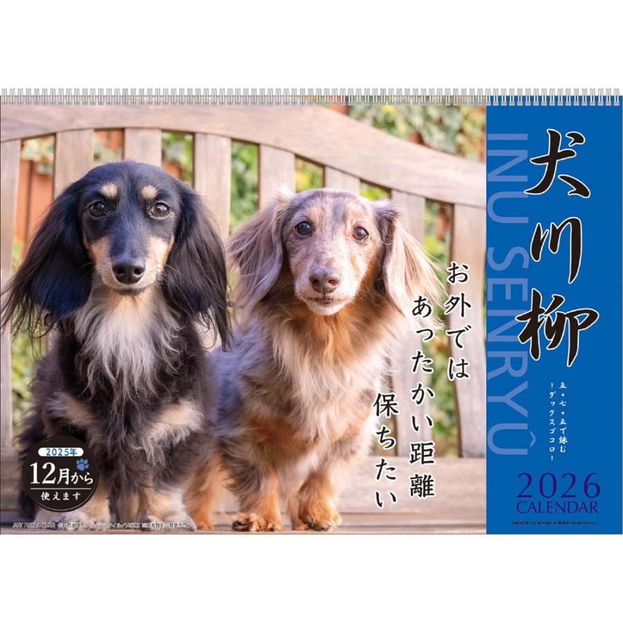 アートプリントジャパン 26年 カレンダー ダックス川柳 1000136869 | ブランド登録なし