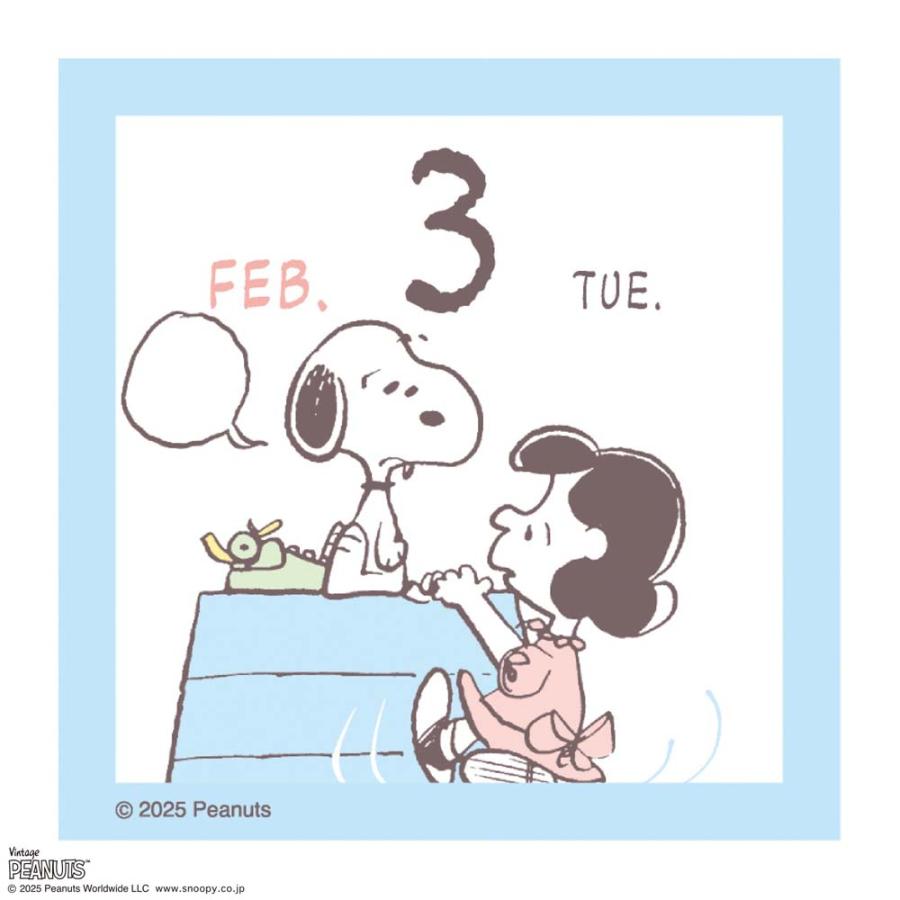 アートプリントジャパン 26年カレンダー ミニチュア日めくり PEANUTS 1000137014 | ブランド登録なし | 03