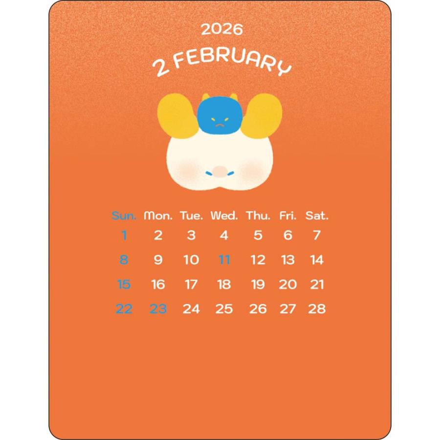 アートプリントジャパン 26年カレンダー アクリルクリップカレンダー tutuko 1000137037 | ブランド登録なし | 02