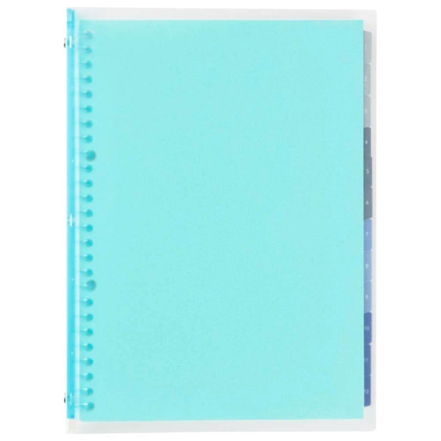 マルマン maruman 26年 A5 バインダーダイアリー ブルー FD42-26-02 | maruman | 03