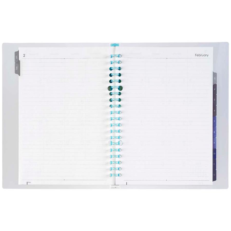 マルマン maruman 26年 A5 バインダーダイアリー ブルー FD42-26-02 | maruman | 05