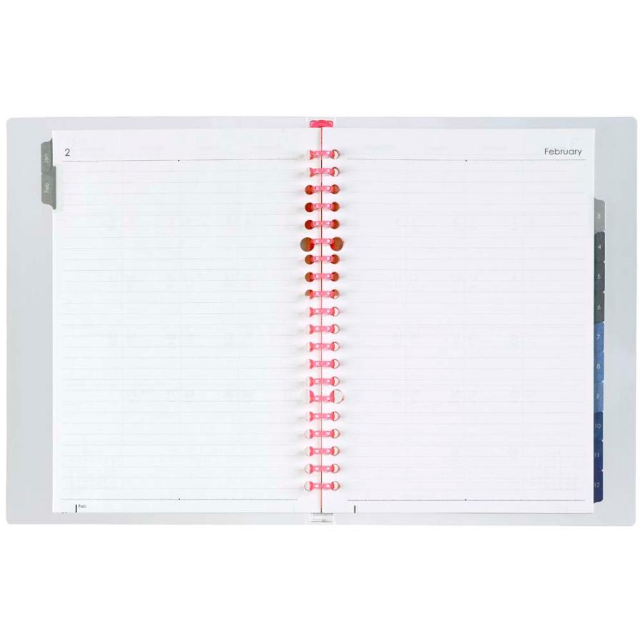 マルマン maruman 26年 A5 バインダーダイアリー ピンク FD42-26-08 | maruman | 05