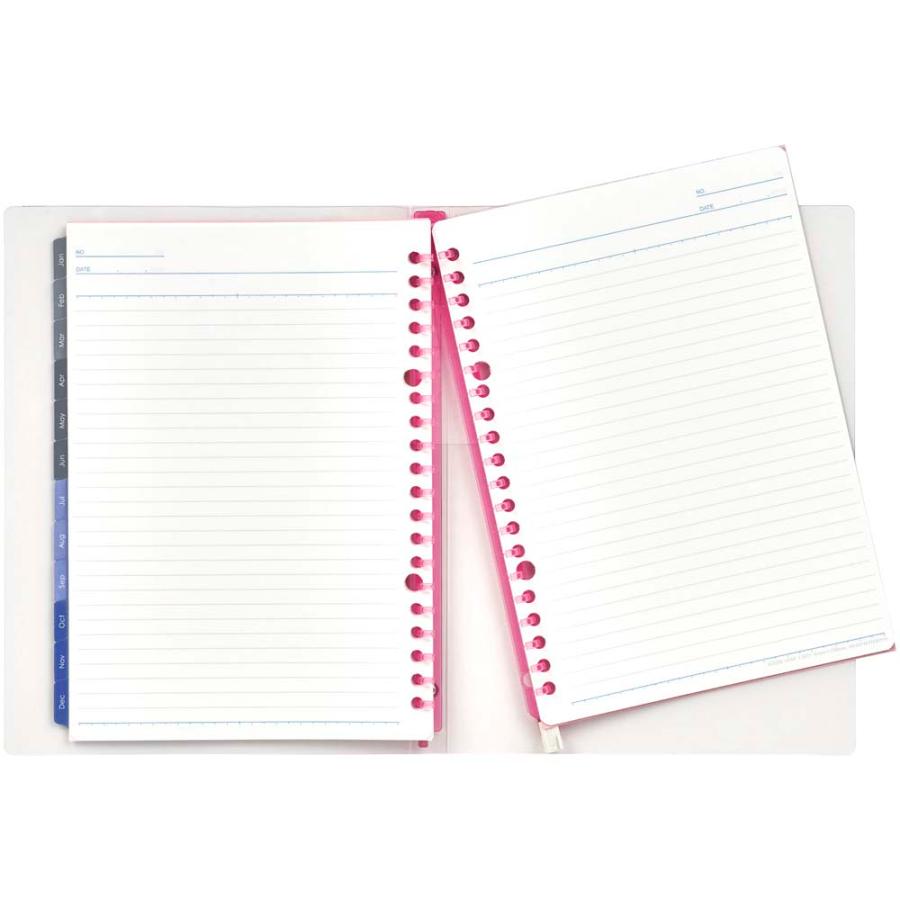 マルマン maruman 26年 A5 バインダーダイアリー ピンク FD42-26-08 | maruman | 08