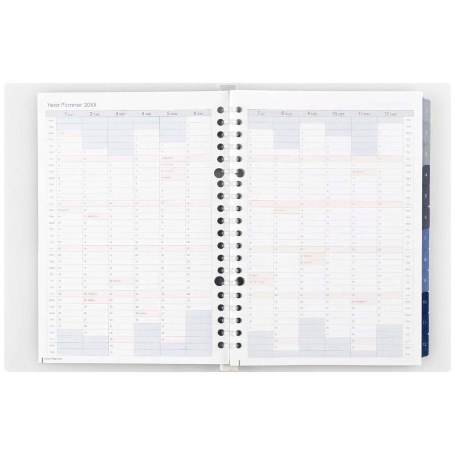 マルマン maruman 26年 A5 バインダーダイアリー クリア FD42-26-98 | maruman | 06