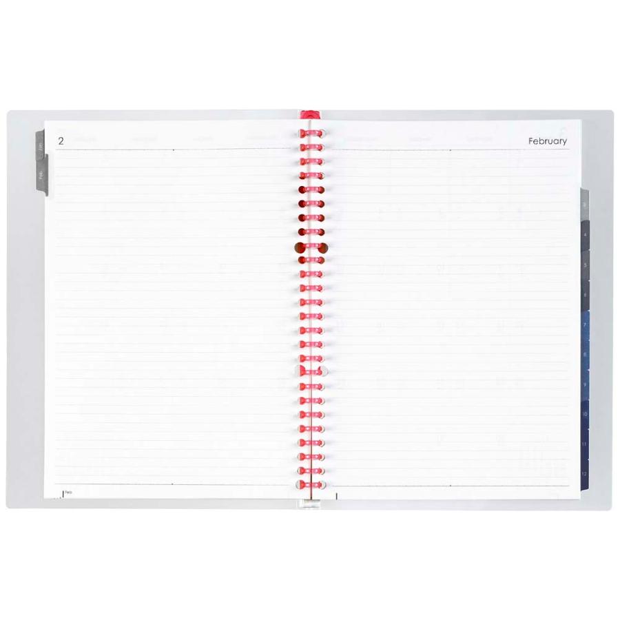 マルマン maruman 26年 B5 バインダーダイアリー ピンク FD43-26-08 | maruman | 05