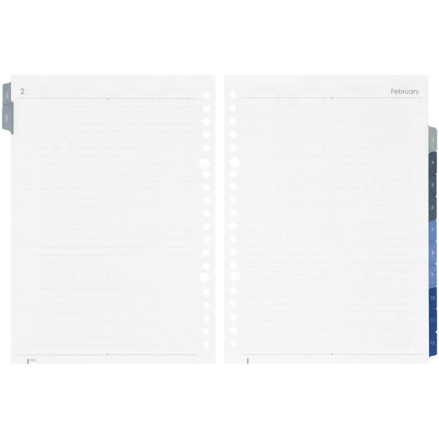 マルマン maruman 26年 A5 ルーズリーフ ダイアリー月間LD283 LD283-26 | maruman | 02