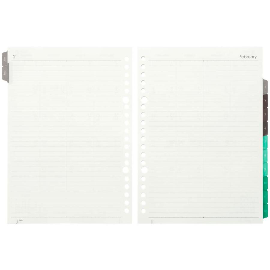 マルマン maruman 26年 A5ルーズリーフ ダイアリー月間LD283W LD283W-26 | maruman | 02