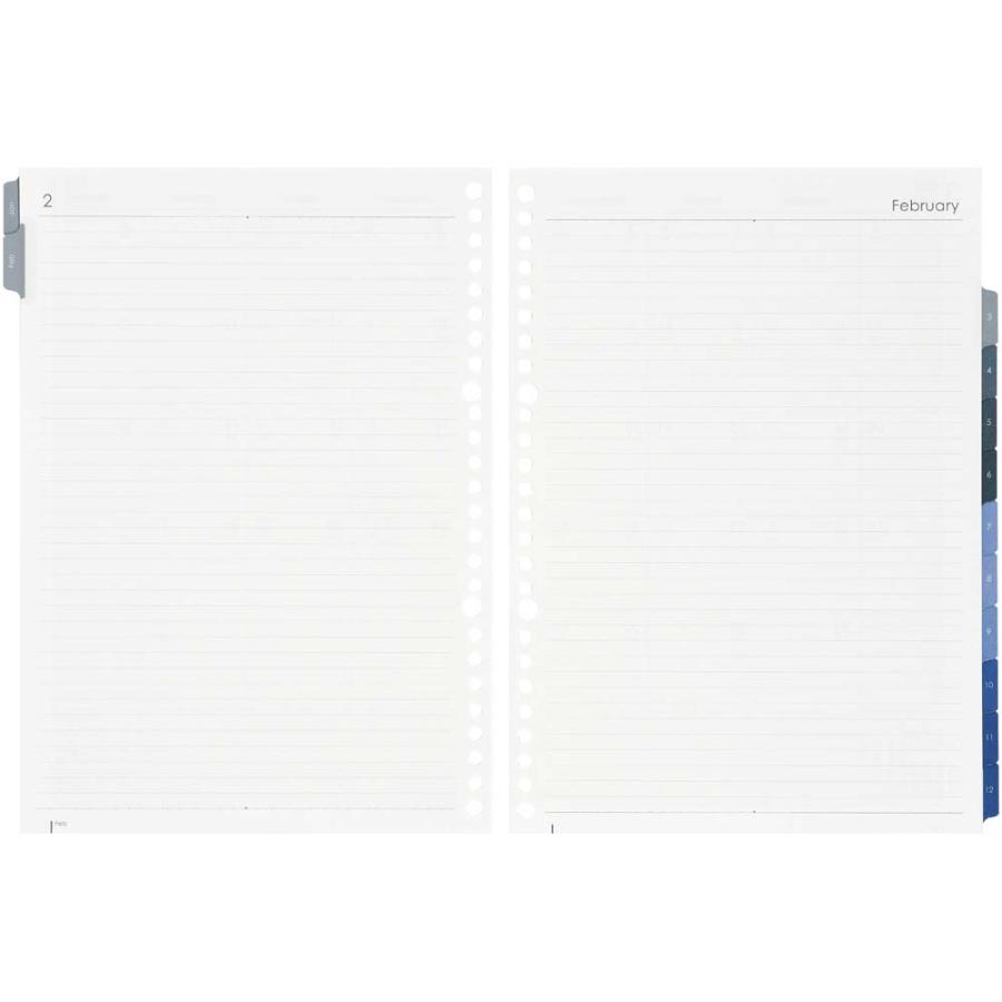 マルマン maruman 26年 B5 ルーズリーフ ダイアリー月間LD383 LD383-26 | maruman | 02