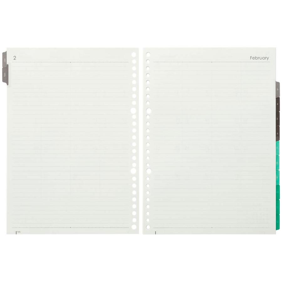 マルマン maruman 26年 B5ルーズリーフ ダイアリー月間LD383W LD383W-26 | maruman | 02