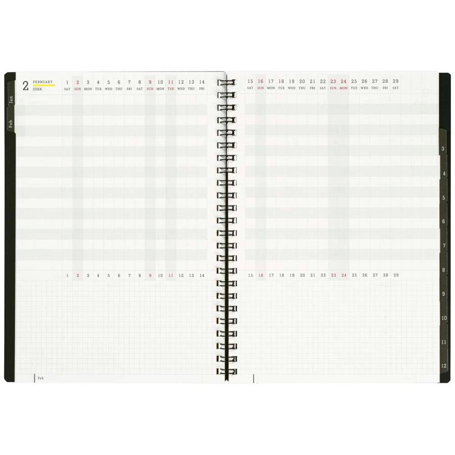 マルマン maruman 26年 A5ニーモシネダイアリー月間 MND283 MND283-26 | maruman | 06