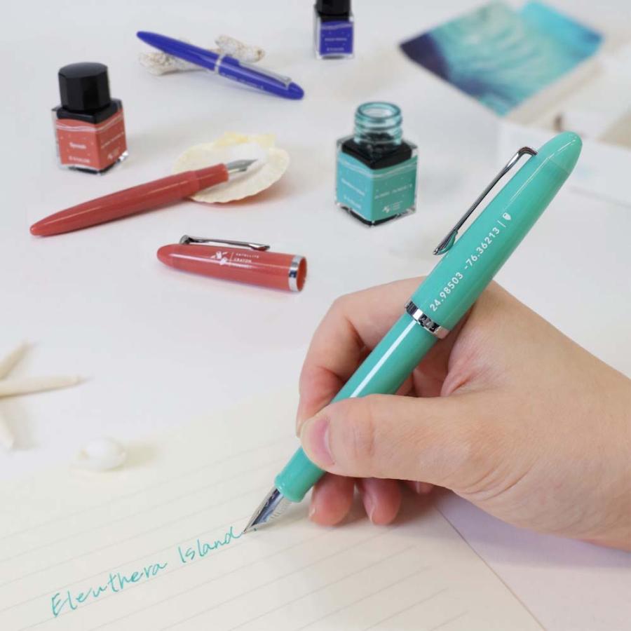 セーラー万年筆 SAILOR プロフィットジュニア+10 SAILOR / SATELLITE CRAYON PROJECT Eleuthera Island (エルーセラ島) MF 100291001 | セーラー万年筆 | 07