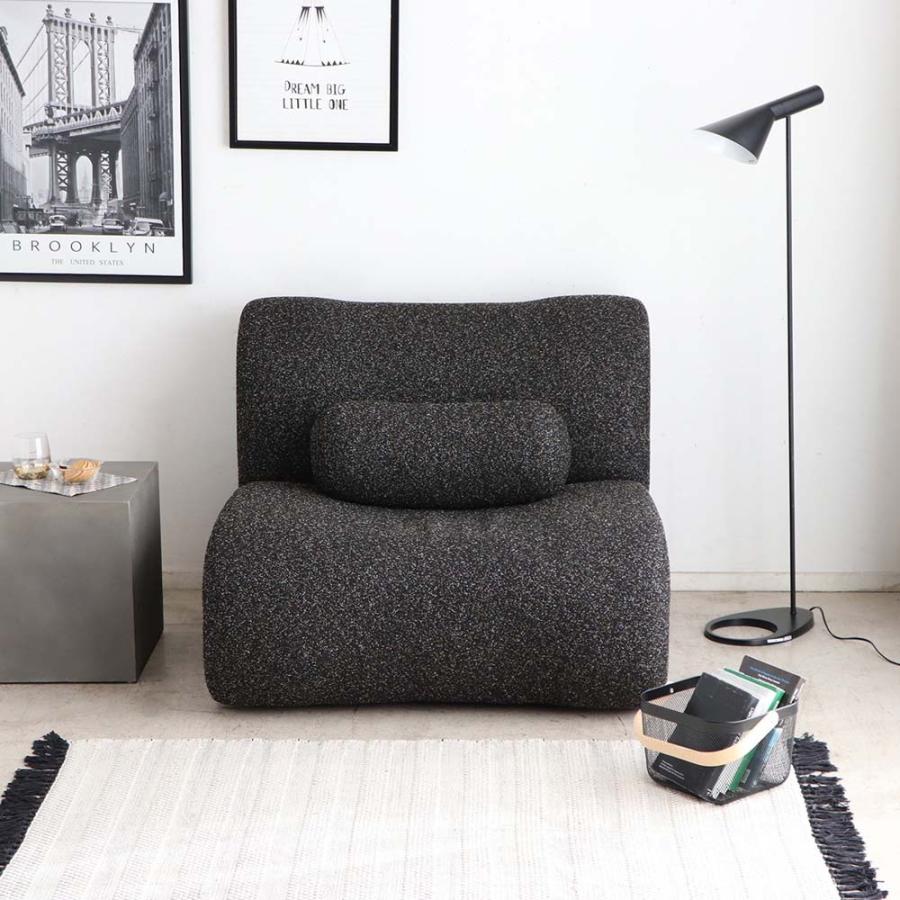 東馬 Tohma SLS 1.5P ソファ BK 54690060 | 東馬 | 01