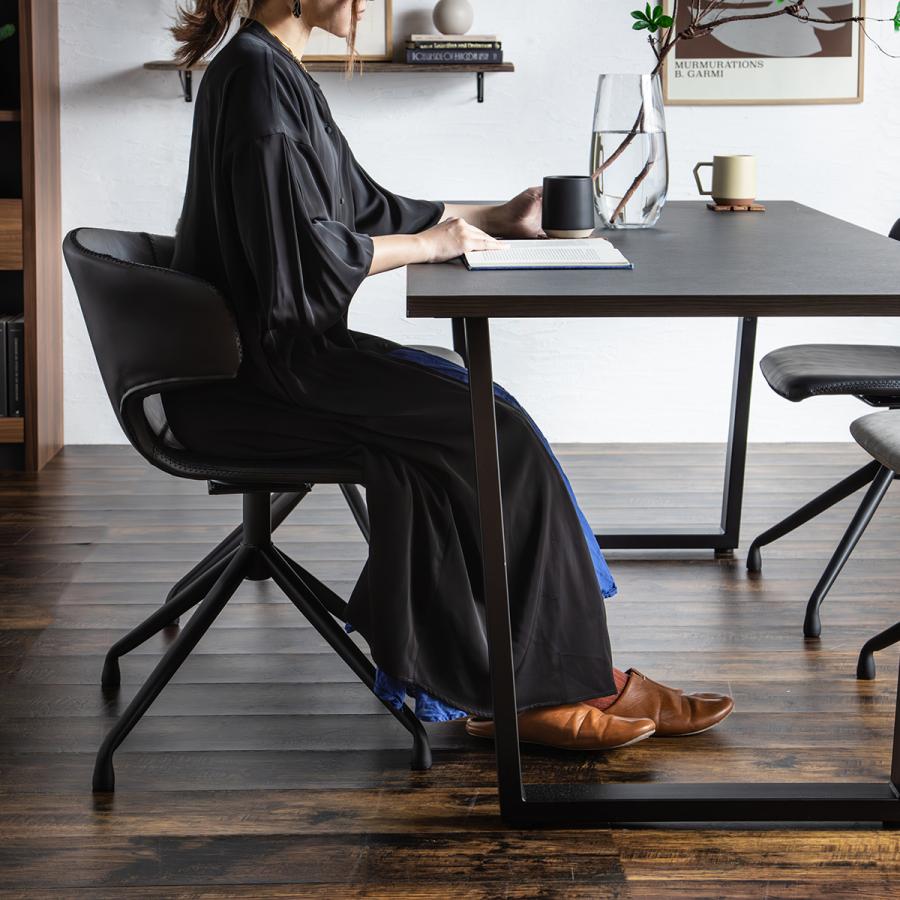 東馬 Tohma ツキミ 160ダイニングテーブル BK 54686480 | 東馬 | 09