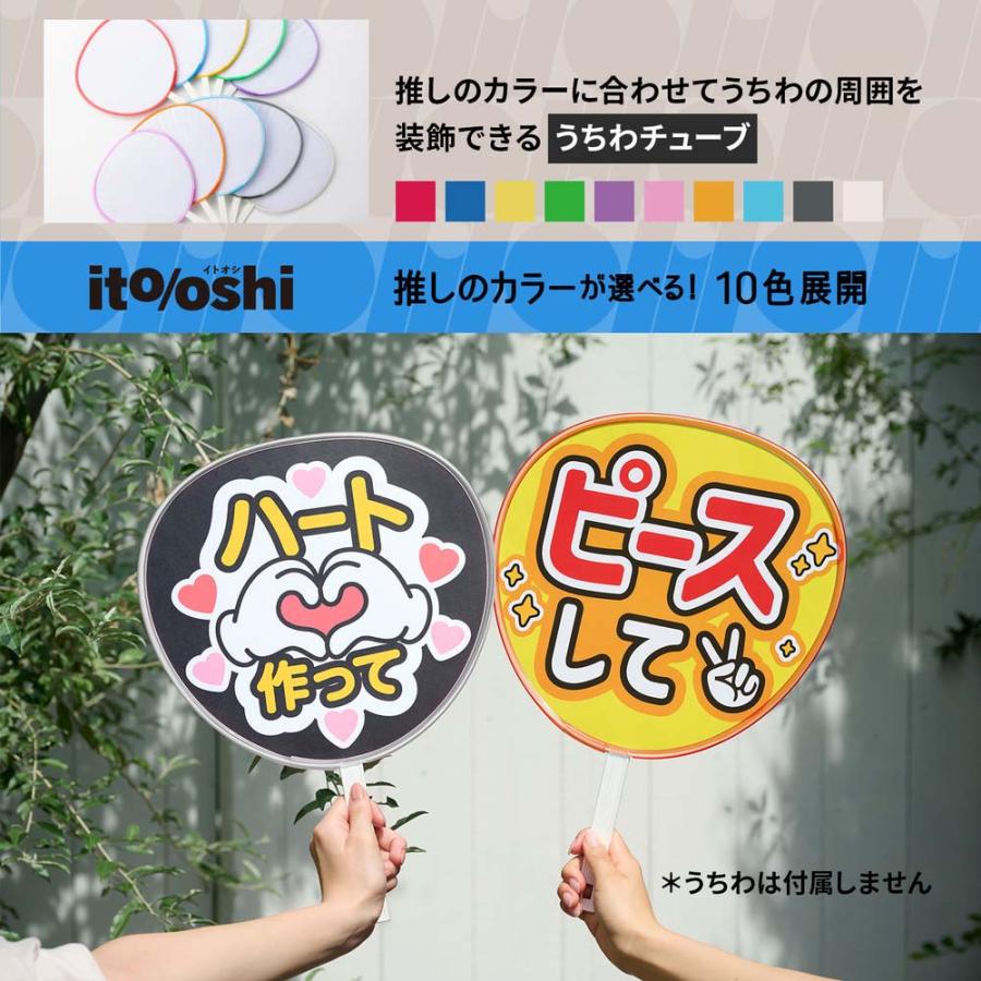 プラス PLUS イトオシ　うちわチューブ　クリアー 91779 | PLUS | 03