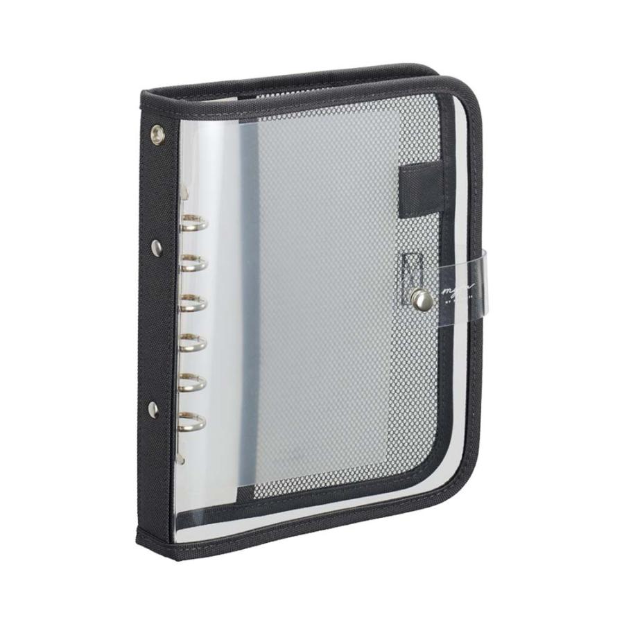 リヒトラブ LIHITLAB クリヤーバインダーチャコールブラック N3390-24 | LIHIT LAB.