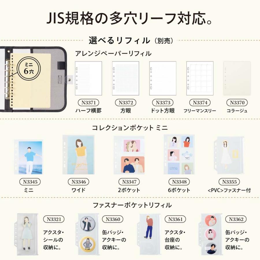 リヒトラブ LIHITLAB クリヤーバインダーチャコールブラック N3390-24 | LIHIT LAB. | 03