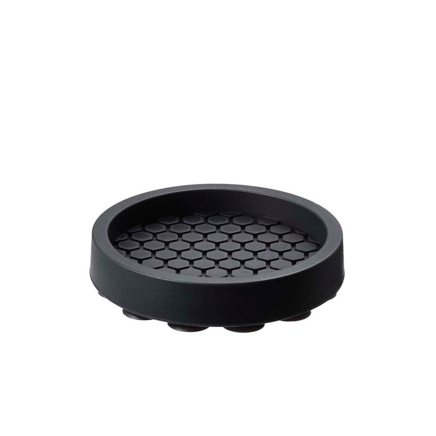 光 HIKARI エッジ付吸盤防振ゴムバラ 黒51mm 4個セット B-KQEG-52 | ブランド登録なし