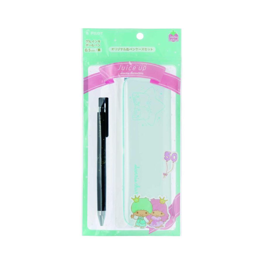 パイロット PILOT　ジュースアップ 0.5mm ゲルインク サンリオキャラクターズ 缶ペンケースセット リトルツインスターズ　LJPS5S25CS-TS | PILOT（文具） | 03