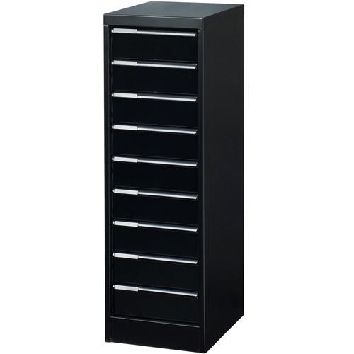 【欠品中:納期未定 入荷次第発送】ナカバヤシ＜Nakabayashi＞ アバンテV2 フロアケース A4 タテ型 深9段 AF-M9 マットブラック | アバンテV2