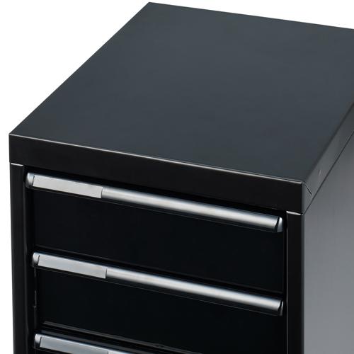 ナカバヤシ＜Nakabayashi＞ アバンテV2 フロアケース A4 タテ型 浅18段 AF-18 マットブラック | アバンテV2 | 01