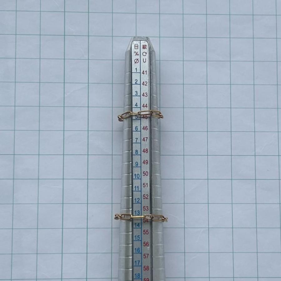 サージカルステンレスチェーンリングセット[ゴールドカラー]　2024年秋冬新作　ハンドメイドアクセサリー 金属アレルギー対応 |  | 02