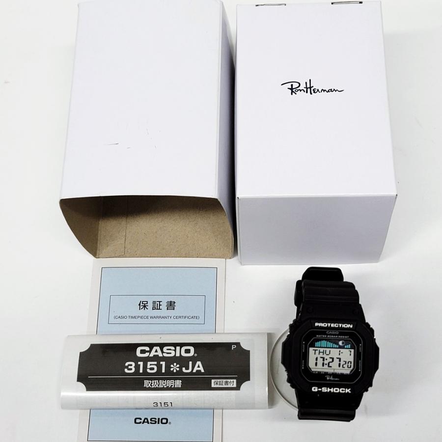 CA534　Ron Herman CASIO G-SHOCK ロンハーマン 日本上陸10周年記念  GLX-5600 ブラック 箱・取扱説明書・保証書 ●60｜ecopark｜07