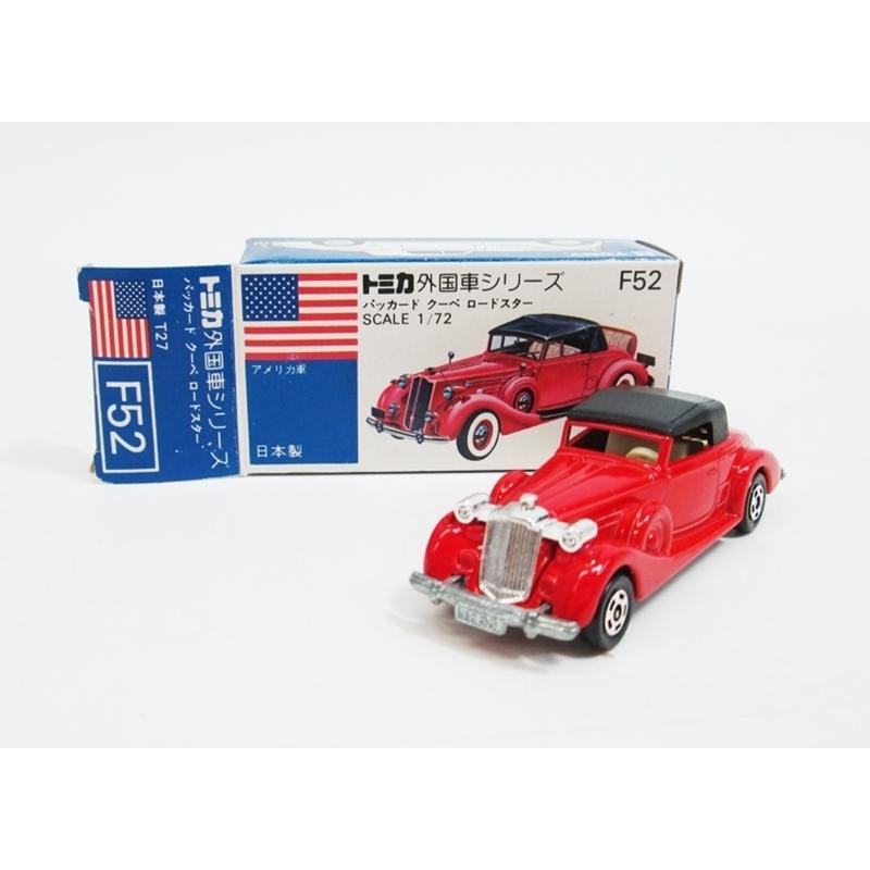 トミカ F52 赤 オープンカー 1/72