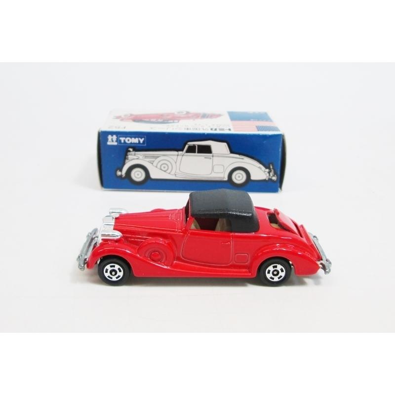 トミカ F52 赤 オープンカー 1/72