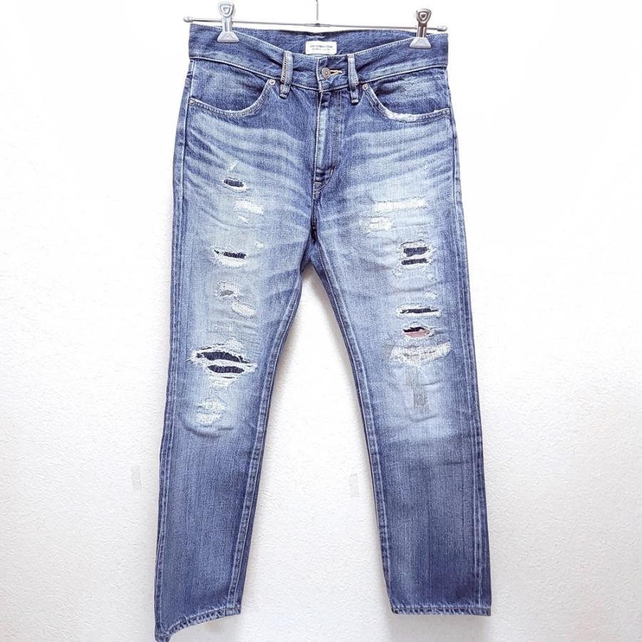 W362 Ron Herman Denim ロンハーマン ダメージリペア加工 デニム 