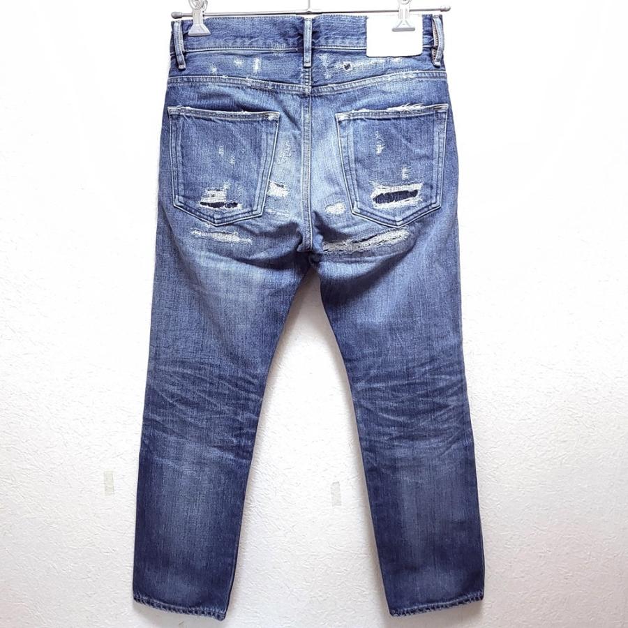W362 Ron Herman Denim ロンハーマン ダメージリペア加工 デニム 