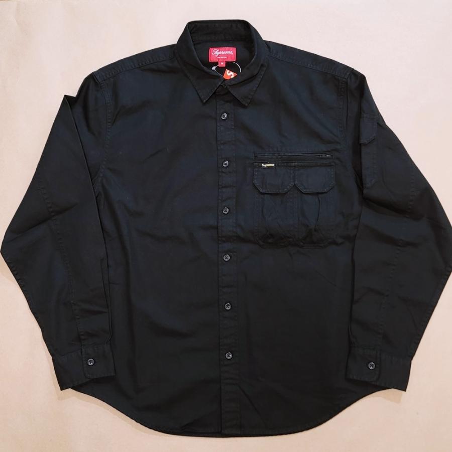 Supreme WB233 Supreme シュプリーム Twill Multi Pocket Shirt ツイル 