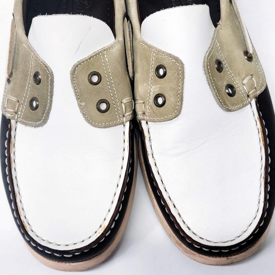 Paraboot BEAMS パラブーツ ビームス 別注 デッキシューズ 白 Paraboot BEAMS パラブーツ ビームス 別注 デッキシューズ 白