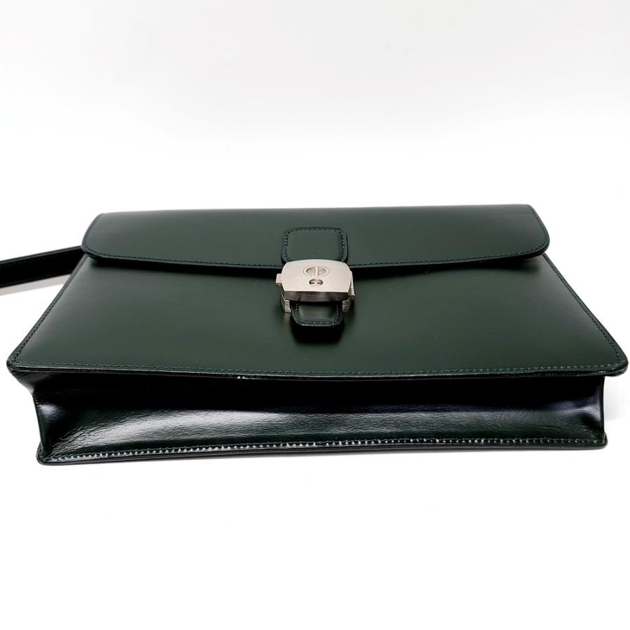 dunhill WB361 dunhill ダンヒル 鍵付き セカンドバッグ クラッチ 