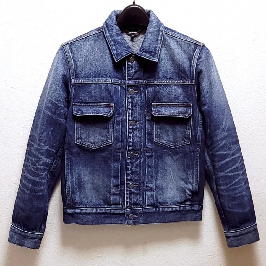 WB399　Ron Herman A.P.C. ロンハーマン アーペーセー 別注 10周年記念 デニムジャケット XSサイズ インディゴ ●80 :  wb399 : エコパーク ヤフー店 - 通販 - Yahoo!ショッピング