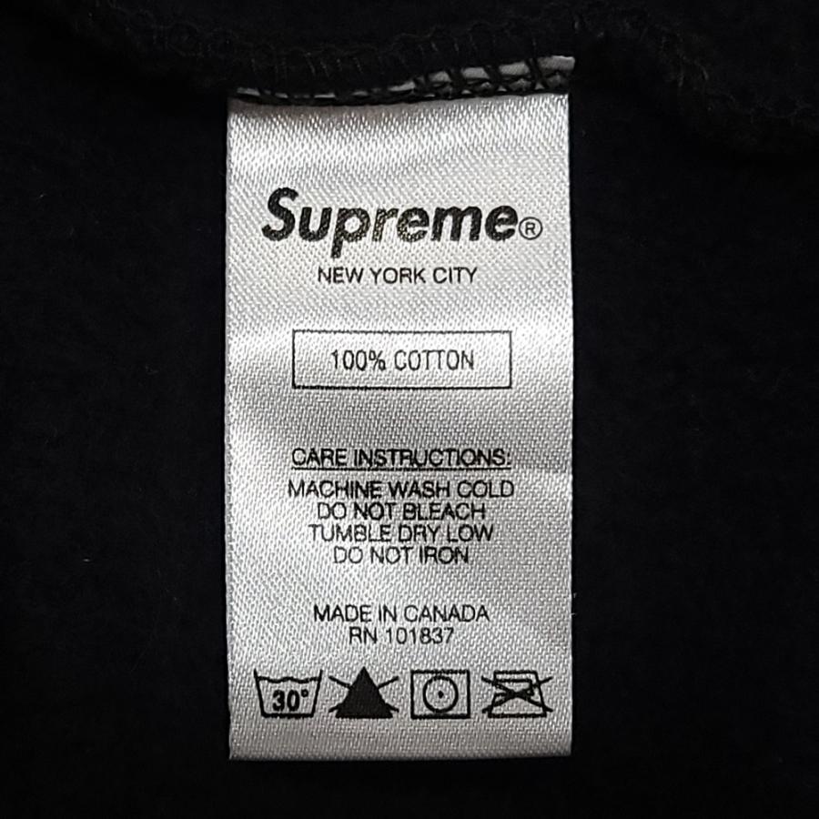 supreme スウェット Sサイズ Supreme S Logo Zip Up Hooded Sweatshirt (FW24) Black Men's