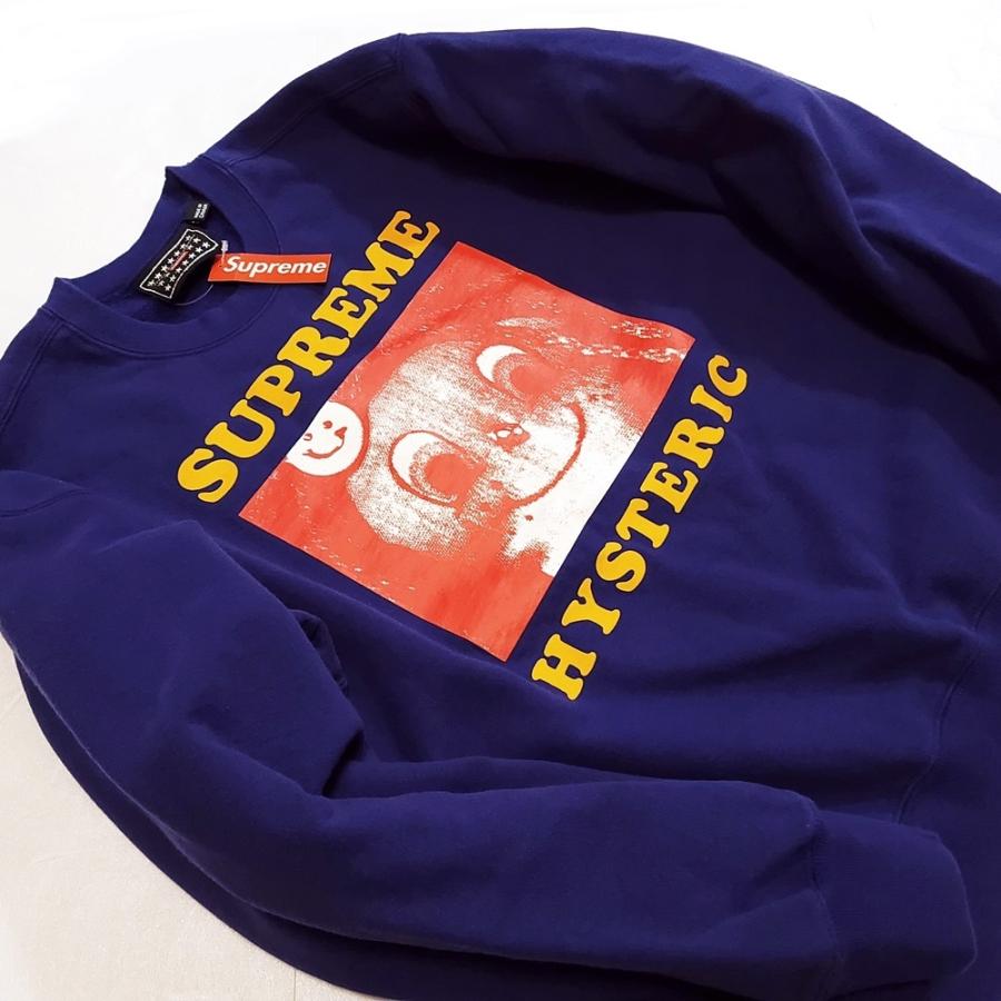 WB526 Supreme HYSTERIC GLAMOUR シュプリーム ヒステリックグラマー21SS HG Creaneck スウェット