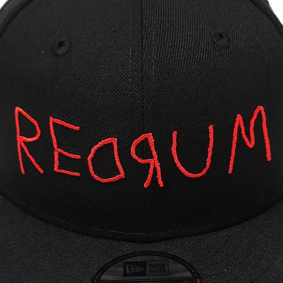 newera シャイニング　REDRUM snapback 新品　タグ付き　映画 ニューエラ × 映画 The Shining キャップ REDRUM ロゴ - メルカリ