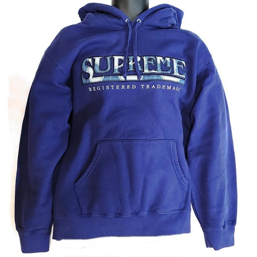 WB639 Supreme シュプリーム 21SS Week17 Denim Logo Hooded