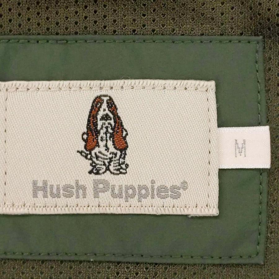 WB773S　Hush Puppies ハッシュパピー フィールドコート 裏メッシュ フード収納 ミリタリージャケット Mサイズ グリーン メンズ ●60｜ecopark｜07