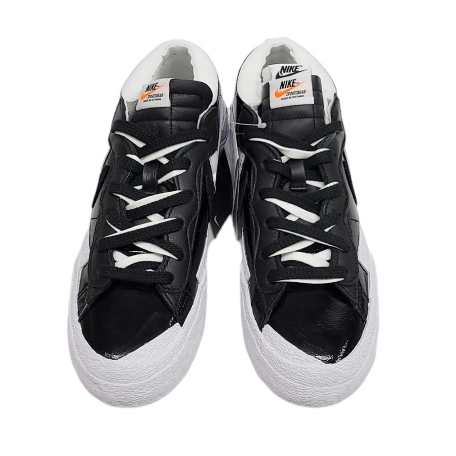 NIKExサカイ sacai BLAZERLOW DM6443-001 27cm Buy sacai x Blazer Low 'Black Patent' - DM6443 001 | GOAT
