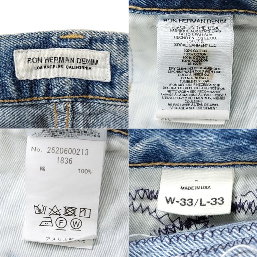 RON HERMAN DENIM WC059 Ron Herman Denim ロンハーマン USA製 RON HERMAN DENIM WC059 Ron Herman Denim ロンハーマン USA製