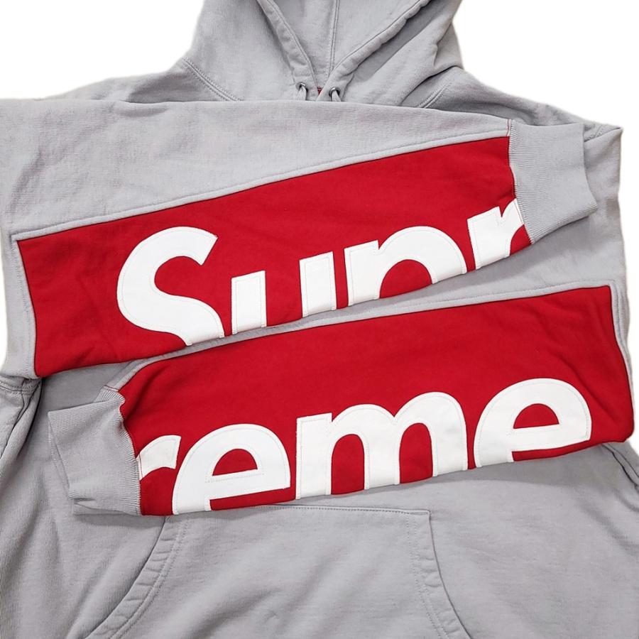 Supreme WC106 シュプリーム 22SS Cropped Panels Hooded Sweatshirt  