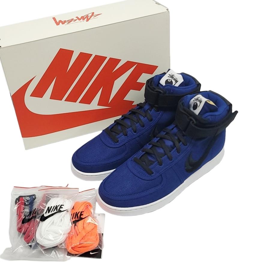 WC379 ほぼ未使用 NIKE STUSSY ナイキ ステューシー VANDAL HIGH