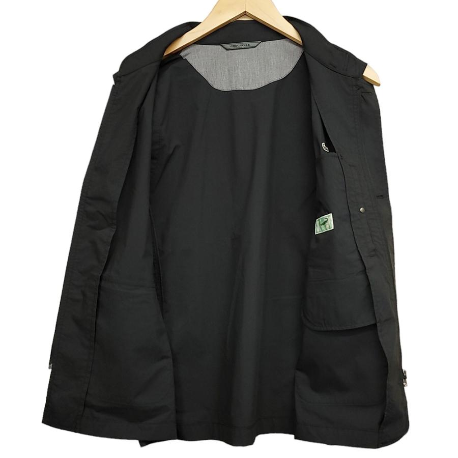 【極美品】Crocodile クロコダイル ジップアップ ベスト グレー L⚓ 極美品】Crocodile クロコダイル ジップアップ ベスト グレー L