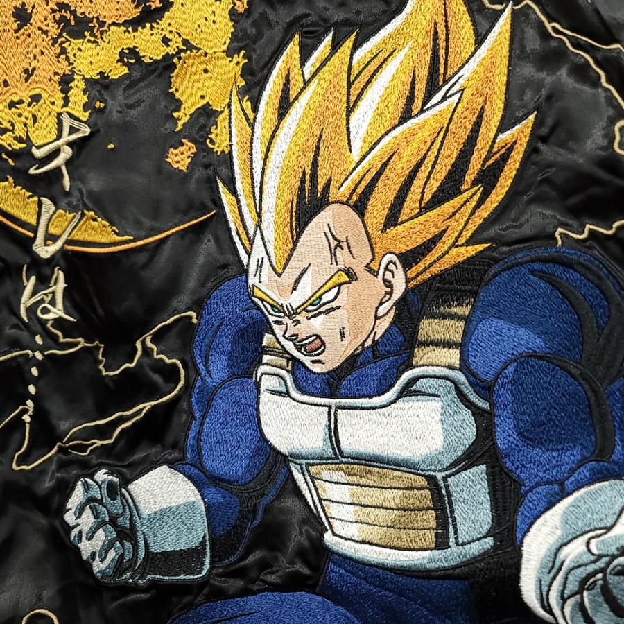 絡繰魂 WC595Y ドラゴンボールZ ベジータ 超ベジータ スカジャン 絡繰魂 WC595Y ドラゴンボールZ ベジータ 超ベジータ スカジャン