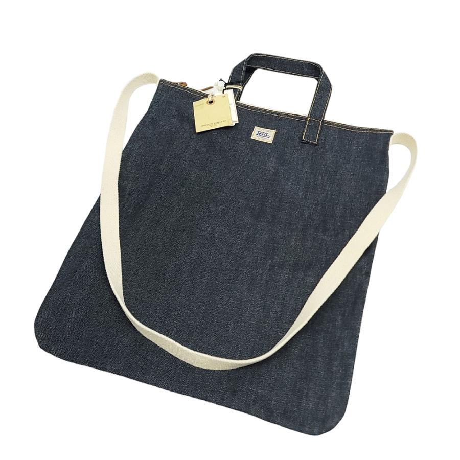 WC796B RRL ダブルアールエル 2way Selvedge Denim Tote セルビッジ  