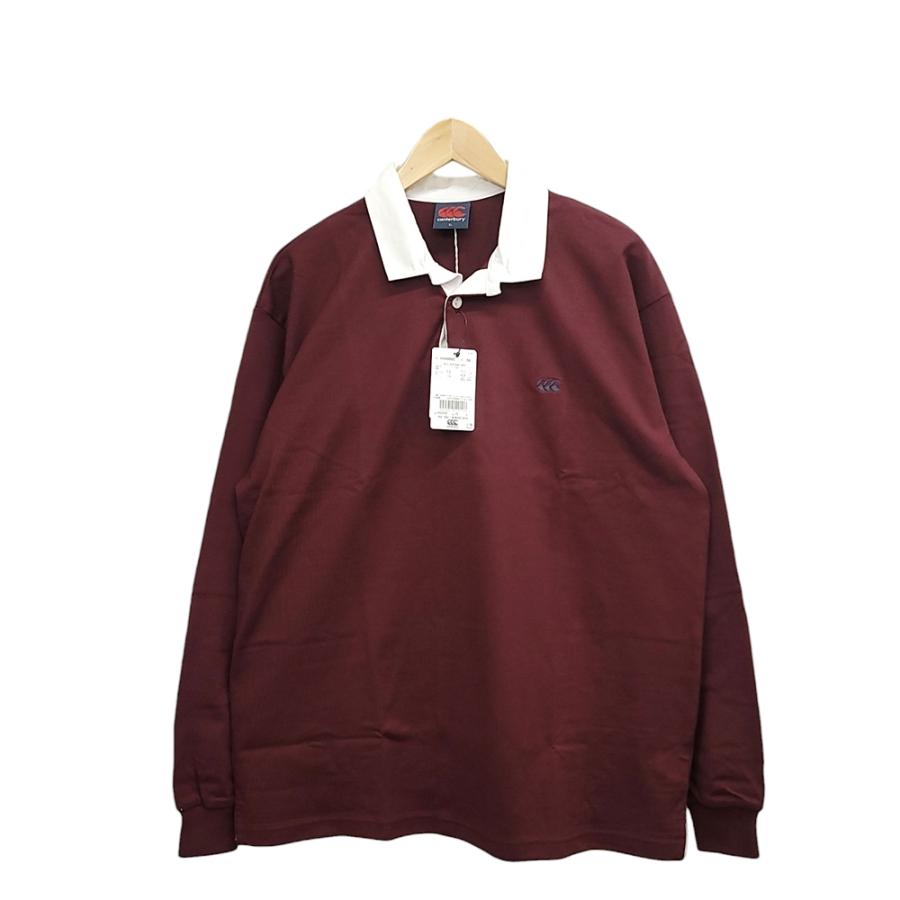 WC866E2 canterbury カンタベリー RUGGER LOOP ソリッドカラー 長袖  