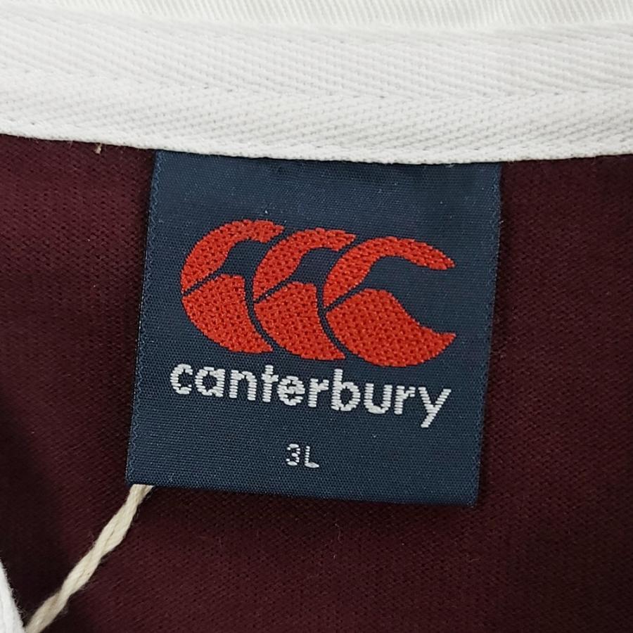 WC866E2 canterbury カンタベリー RUGGER LOOP ソリッドカラー 長袖  