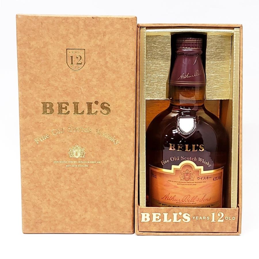 ZE592 未開栓 古酒 BELL'S ベル 12年 750ml 43% 箱付き スコッチ ZE592 未開栓 古酒 BELL'S ベル 12年 750ml 43% 箱付き スコッチ
