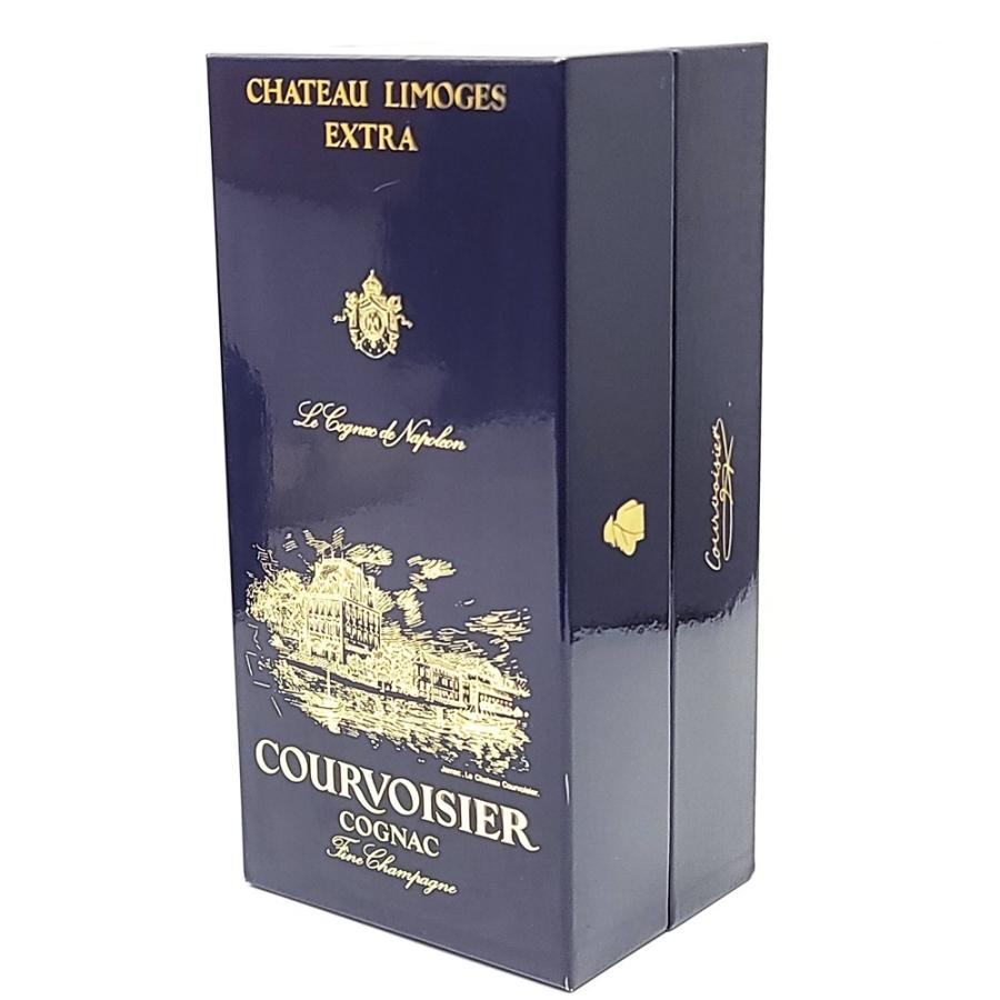 COURVOISIER ZE597 古酒 クルボアジェ CHATEAU LIMOGES EXTRA COURVOISIER ZE597 古酒 クルボアジェ CHATEAU LIMOGES EXTRA